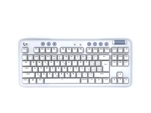 Logitech G715 TKL Gaming Keyboard - US, Off White -  wireless
