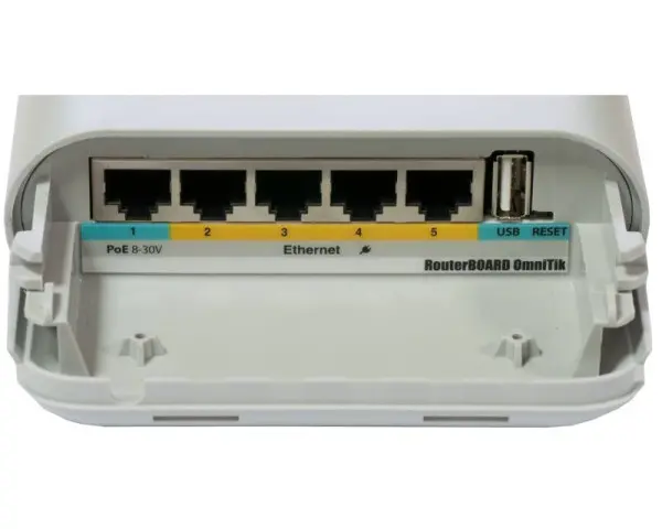MIKROTIK (RBOmniTikUPA-5HnD) OmniTIK 5 PoE sa kućištem, acces point