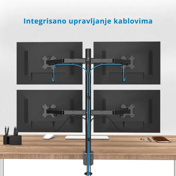 Nosac za cetiri monitora