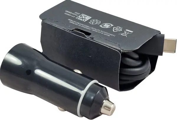 NPA-AC23 ** Gembird QC3.0 PD auto punjac +kabl,20W 3.6V-6.5V/2.4A, 6.5V-9V/1.67, 9V-12V/1.3A (271)