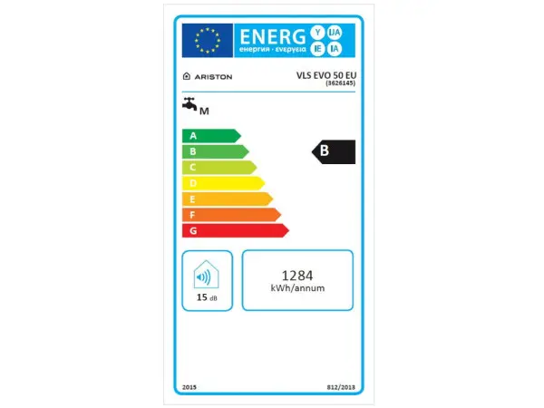 Bojler ARISTON VLS EVO 50 EU akumulacionikupatilskispoljnja regulacijavertikalnobeli' ( '3626145-R' ) 