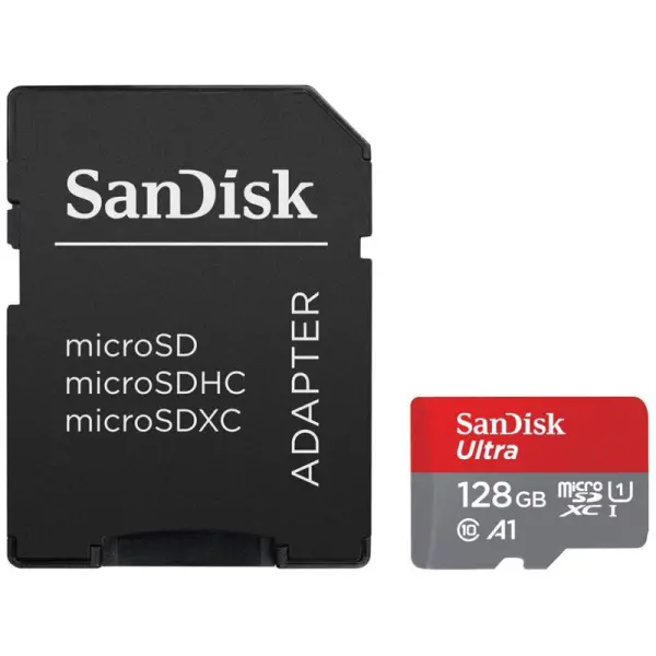 Memorijska kartica SanDisk Ultra microSD 128GB + adapter (2)