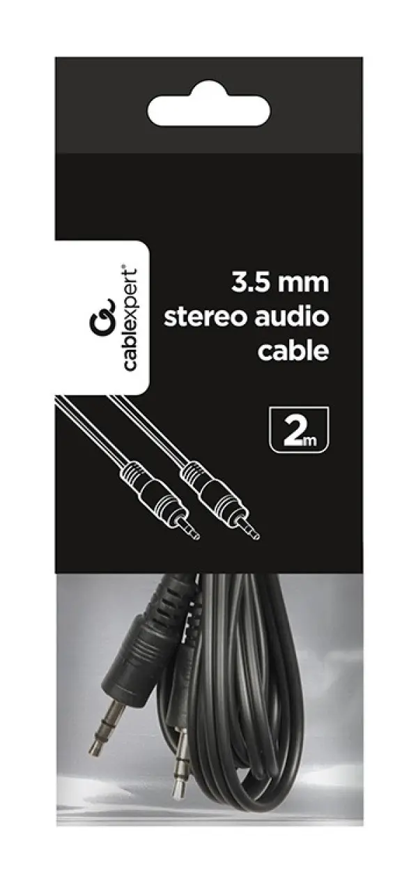 Audio kabl Cablexpert CCA-404-2M 3.5mm-3.5mm 2m