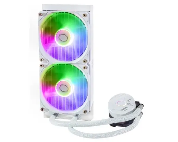 COOLER MASTER MasterLiquid 240L Core ARGB White vodeno hlađenje belo (MLW-D24M-A18PZ-RW)