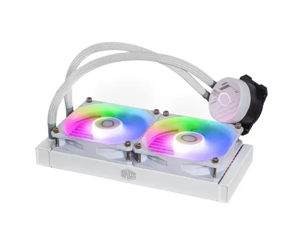 COOLER MASTER MasterLiquid 240L Core ARGB White vodeno hlađenje belo (MLW-D24M-A18PZ-RW)