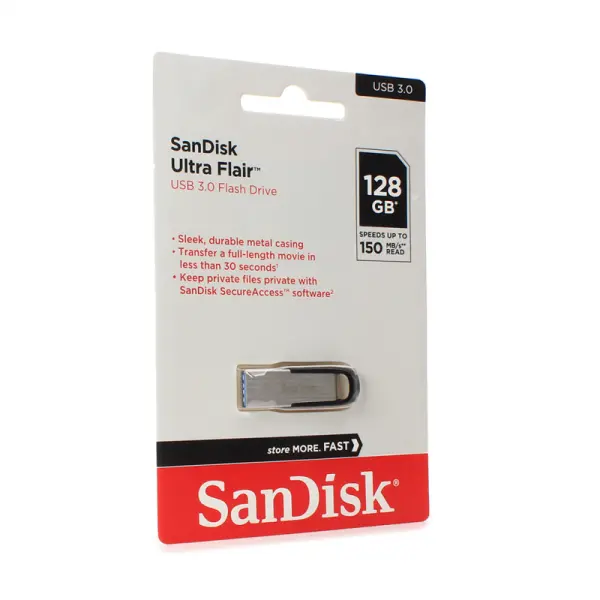 USB FD.128GB SanDisk Ultra Flair SDCZ73-128G-G46