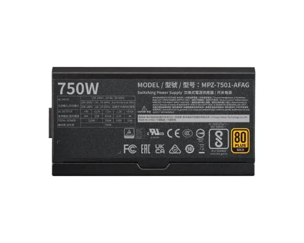 COOLER MASTER V750 Gold I MULTI napajanje (MPZ-7501-AFAG-BEU) 5Y
