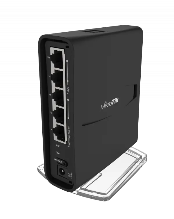 MikroTik hAP ac2 WiFi & 3G / LTE AC1200Mb/s High Power 500mW dual band 2.4GHz &
