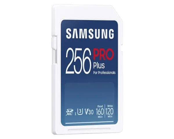 SAMSUNG PRO PLUS Full Size SDXC 256GB U3 + Card Reader MB-SD256KB