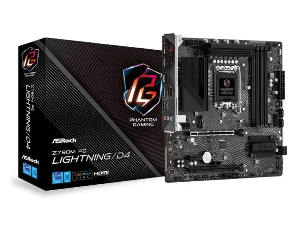 ASROCK Z790M PG LIGHTNINGD4 matična ploča