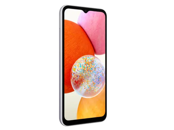 Smartphone SAMSUNG Galaxy A14 4GB128GBsrebrna ( SM-A145RZSVEUC )