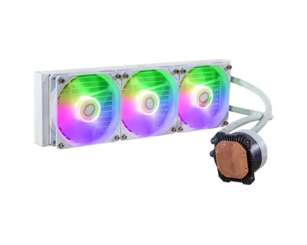 COOLER MASTER MasterLiquid 360L Core ARGB White vodeno hlađenje belo (MLW-D36M-A18PZ-RW)