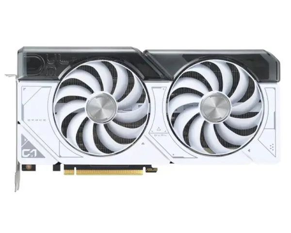 ASUS nVidia GeForce RTX 4070 12GB DUAL-RTX4070-O12G-WHITE