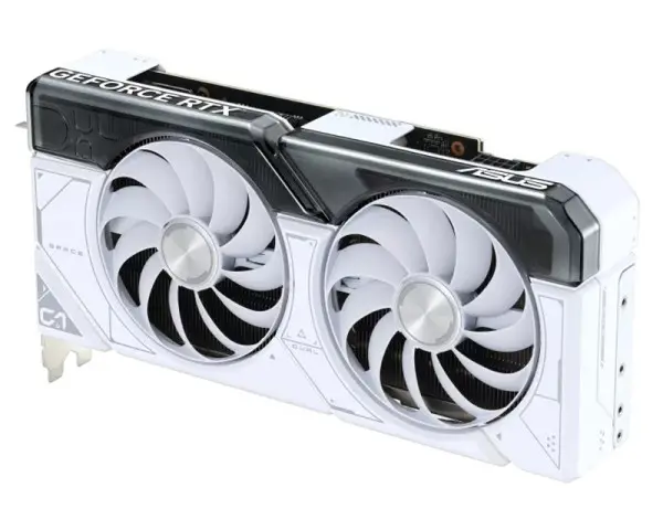 ASUS nVidia GeForce RTX 4070 12GB DUAL-RTX4070-O12G-WHITE