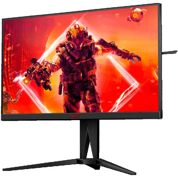 AOC AG275QZEU AGON, 68.6 cm (27''), QD-fast IPS, 2560 x 1440 pixels(QHD), 240Hz, Response 0.5 ms, 16:9, 80M:1, 400cdm2, HDR 400, 178°178°, 2