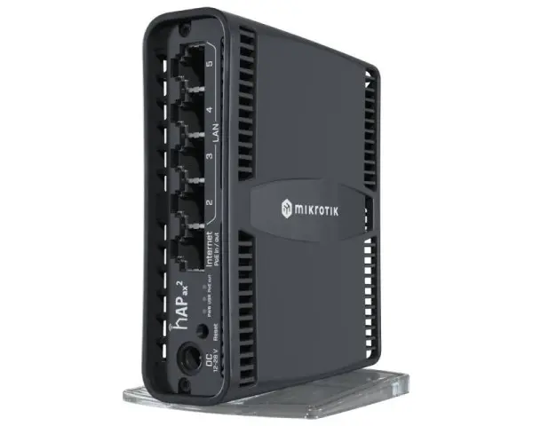 MIKROTIK (C52iG-5HaxD2HaxD-TC) hAP ax with RouterOS L4 license, ruter