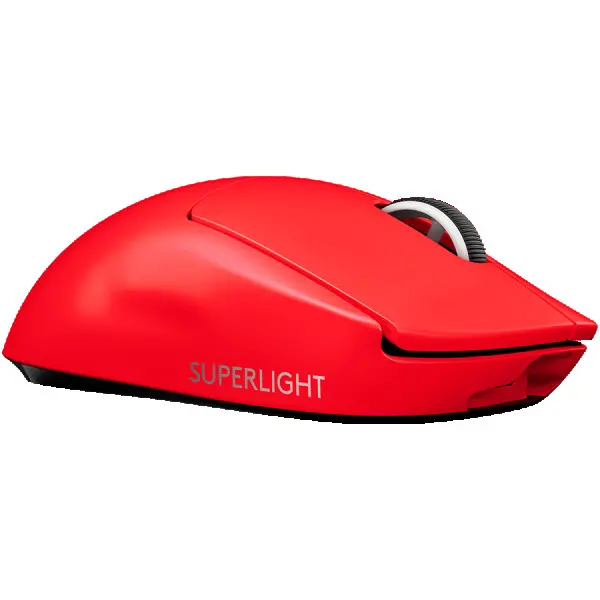 LOGITECH PRO X SUPERLIGHT Wireless Gaming Mouse - RED - 2.4GHZ- EER2-933 - #933 ( 910-006784 ) 