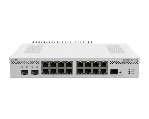 MIKROTIK (CCR2004-16G-2S+PC) Cloud Core Router with RouterOS L6 license