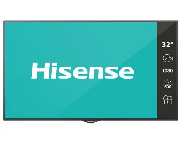 HISENSE 32'' 32BM66AE 4K UHD Digital Signage Display - 247 Operation