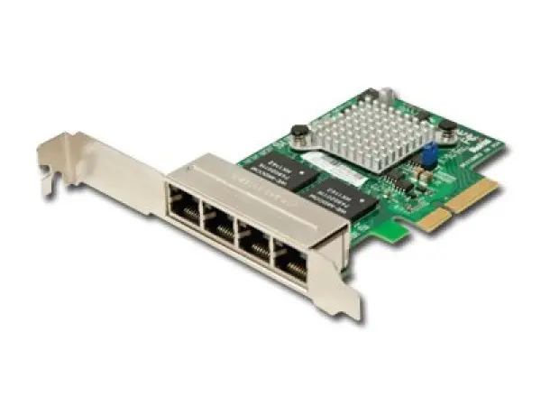 SUPERMICRO |{English}3.9-inch Length, Low-Profile Standard Form Factor: PCI Express 2.1 (2.5GTs or 5GTs), 4 RJ-45 ports, Intel® IO Accelera