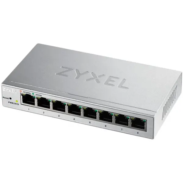 Zyxel GS1200-8, 8 Port Gigabit webmanaged Switch ( GS1200-8-EU0101F ) 
