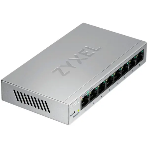 Zyxel GS1200-8, 8 Port Gigabit webmanaged Switch ( GS1200-8-EU0101F )