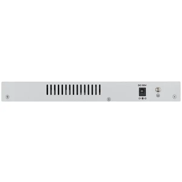 ZyXEL GS1200-8HP, 8-port Desktop Gigabit Web Smart switch: 8x Gigabit metal, 4x PoE (802.3at, 30W), PoE Power budget 60W ( GS1200-8HP-EU010