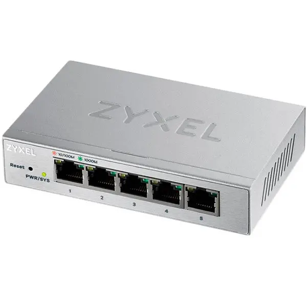 Zyxel GS1200-5, 5 Port Gigabit  webmanaged Switch ( GS1200-5-EU0101F ) 
