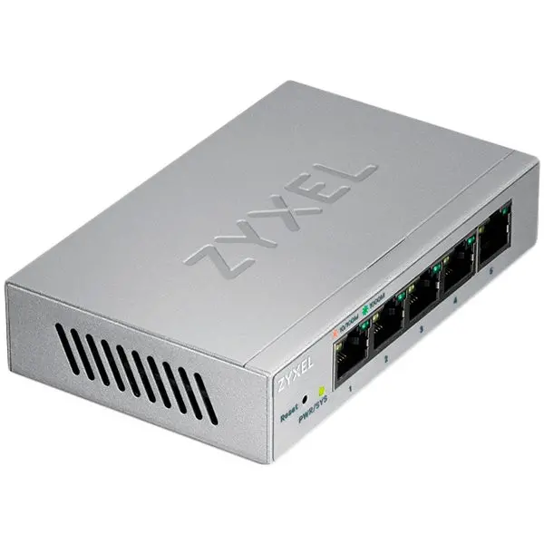 Zyxel GS1200-5, 5 Port Gigabit  webmanaged Switch ( GS1200-5-EU0101F ) 