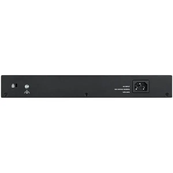 ZyXEL GS1900-24EP, 24-port GbE L2, 12 Port PoE Smart Switch, rackmount, 130 Watt ( GS1900-24EP-EU0101F ) 