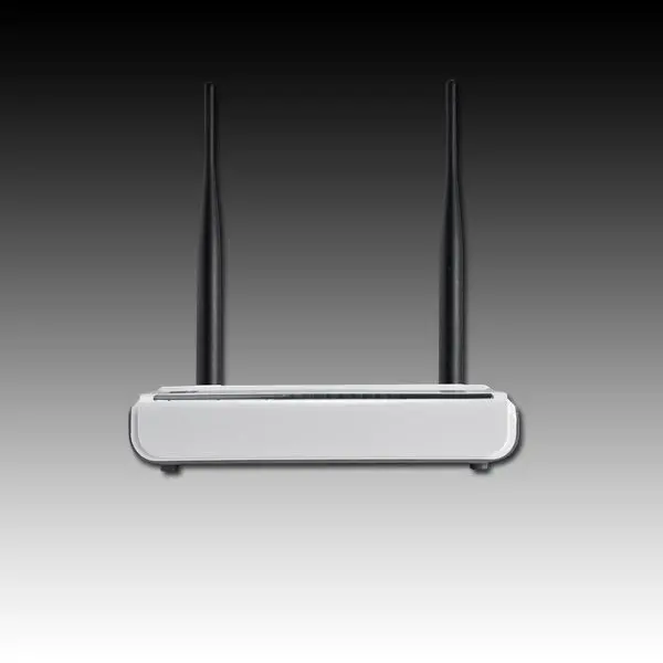 Wireless Router TENDA W308R (300Mbps, 4 x 10100Mbps auto-negotiation LAN Ports, 1 x 10100Mbps auto-negotiation WAN Port, 2*5dBi non-detacha