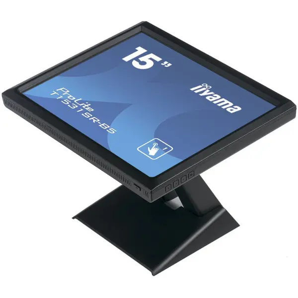 15'' Resistive Touch, 1024x768, Speakers, VGA, DisplayPort, HDMI, 300cdm˛ (with touch), 700:1, 8ms, USB Interface, Built-In Power Adapter ( 