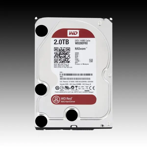 HDD NAS WESTERN DIGITAL Red Plus (3.5'', 2TB, 64MB, SATA III-600) ( WD20EFRX ) 
