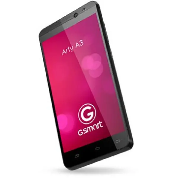 Gigabyte GSmart Arty A3 (Dual sim, 5.0'' FWVGA 480x854 IPS, MTK MT6582 1.3GHz Quad-core, RAM 1GB + ROM 4GB, 8MP AF w Flash LED + 2.0MP, Andr