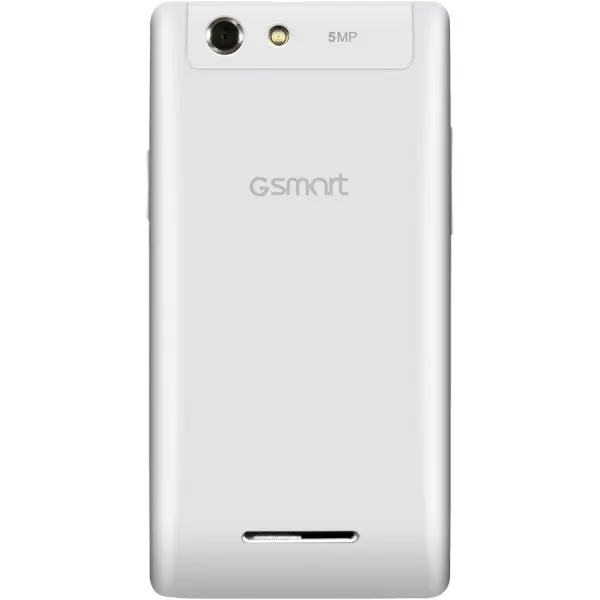 Gigabyte GSmart ROMA R2 Plus (Dual sim, 4.0'' WVGA 800x480 IPS, Mediatek MT6582 Quad-Core 1.3GHz, RAM 1GB + ROM 8GB, 5.0MP + 0.3MP Flash LED (2)