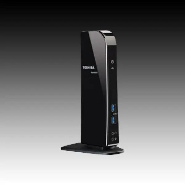 TOSHIBA Dynadock U3 HDMIUSBGigabit EthernetMic-InDVIHeadphone-Out, Black ( PA3927E-1PRP ) 