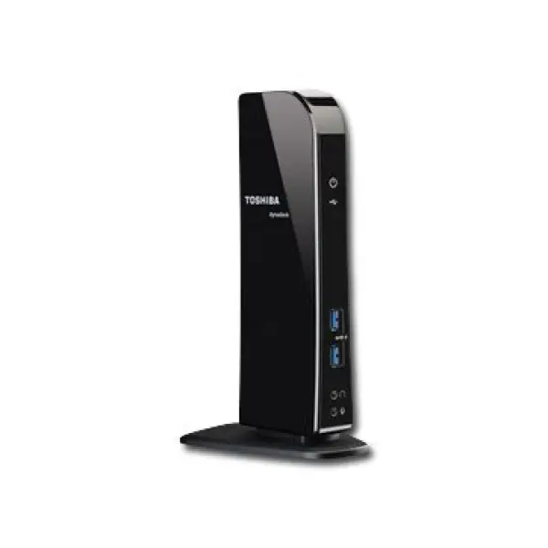 TOSHIBA Dynadock U3 HDMIUSBGigabit EthernetMic-InDVIHeadphone-Out, Black ( PA3927E-1PRP ) 