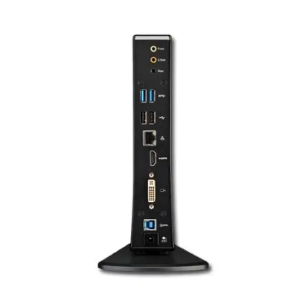 TOSHIBA Dynadock U3 HDMIUSBGigabit EthernetMic-InDVIHeadphone-Out, Black ( PA3927E-1PRP ) 