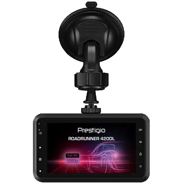 Prestigio RoadRunner 420DL 3.0 IPS (640*360) display Dual Camera front FHD 1920x1080@30fps HD 1280x720@30fps rear VGA 640&480@30fps CPU GP5