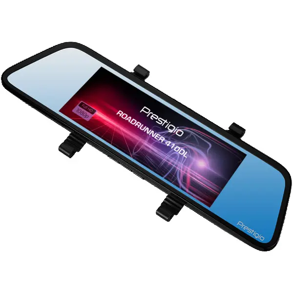 Prestigio RoadRunner 410DL, 6.86 (1280x480) touch display, Dual camera: front - FHD 1920x1080@30fps, HD 1280x720@30fps, rear - VGA 640x480@