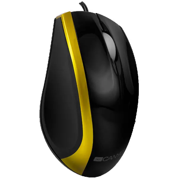 CANYON wired optical mouse with 3 buttons, DPI 1000, USB2.0, BlackGreen, cable length 1.2m, 107*71.5*39.8mm, 0.078kg ( CNR-MSO01NG ) 