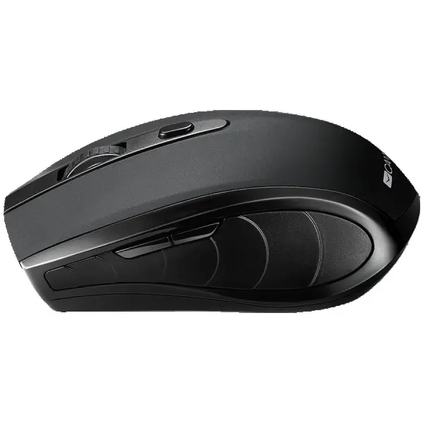 CANYON 2 in 1 Wireless optial mouse with 6 buttons, DPI 80012001600, 2 mode(BT 2.4GHz), Black, 102.8*58.5*39.5mm, 0.072kg ( CNS-CMSW08B ) 