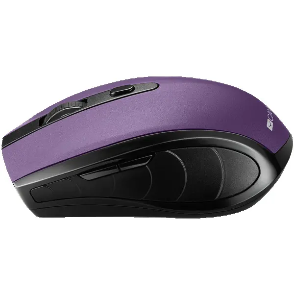 CANYON 2 in 1 Wireless optial mouse with 6 buttons, DPI 80012001600, 2 mode(BT 2.4GHz), Violet, 102.8*58.5*39.5mm, 0.072kg ( CNS-CMSW08V ) 
