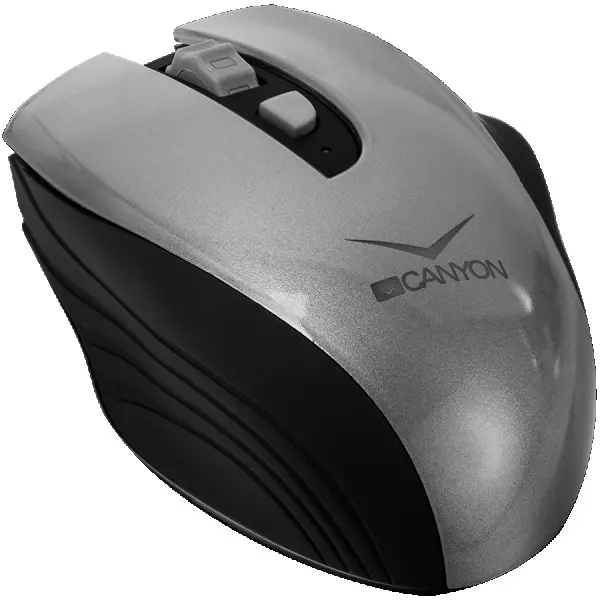 CANYON MW-7 2.4GHz Wireless Rechargeable Mouse with 4 buttons, innovative solution for comfort usage, requires no batteries, the ability to (2)