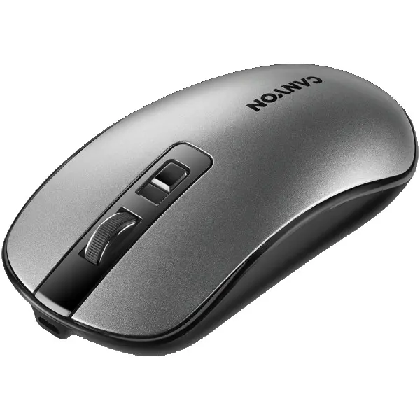 2.4GHz Wireless Rechargeable Mouse with Pixart sensor, 4keys, Silent switch for rightleft keys,DPI: 80012001600, Max. usage 50 hours for on