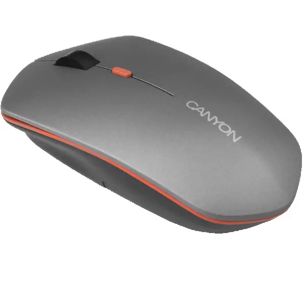 CANYON Mouse CNS-CMSW4 (Wireless, Optical 8001600 dpi, 4btn, USB, power saving technology), Iron Gray ( CNS-CMSW4G ) 