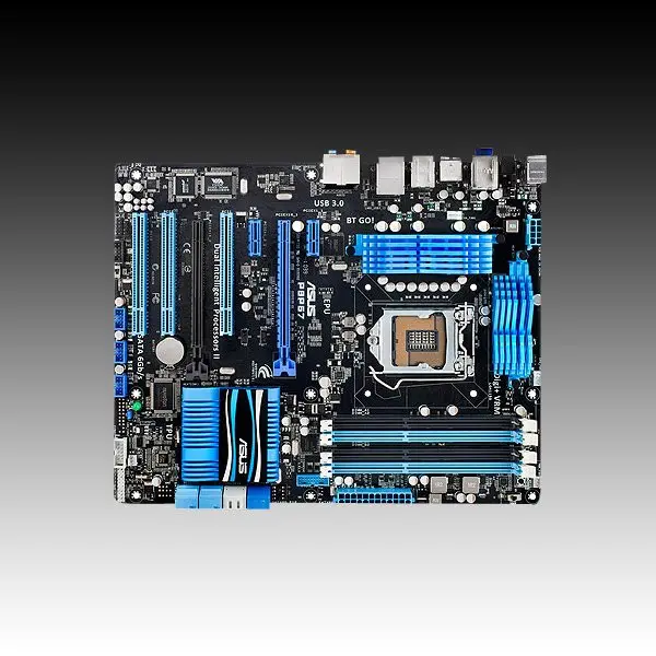 ASUS Main Board Desktop INTEL iP67 (S1155,DDR3,SATA IIIII,LAN,USB 2.03.0,Firewire,BT) ATX Box ( P8P67 ) 