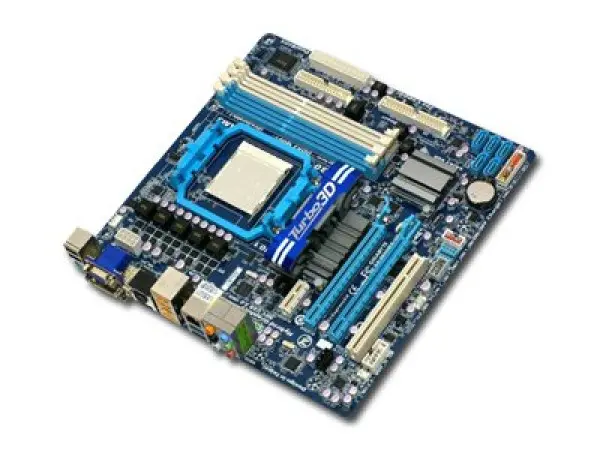 GIGABYTE Main Board Desktop AMD 880G (SAM3,DDR3,VGA,SATA III,LAN,USB 2.03.0,DVI,HDMI,Firewire) mATX Box ( GA-880GMA-UD2H ) 