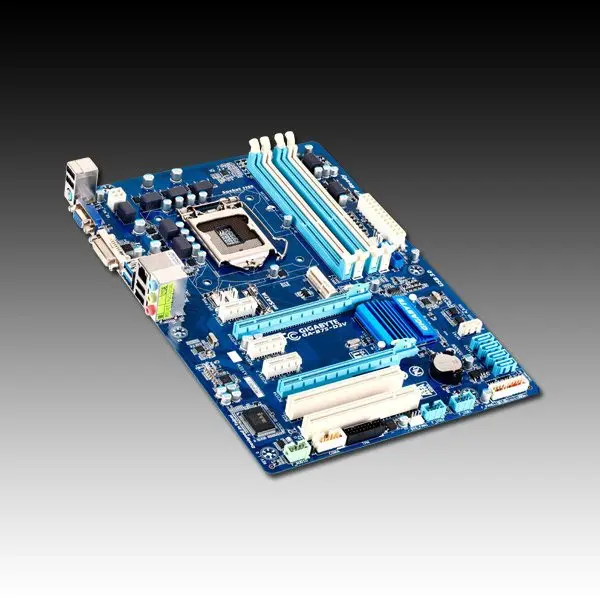 GIGABYTE Main Board Desktop  iB75 (S1155, DDR3, VGA,DVI,SATA III,SATA II,USB3.0,USB2.0,PS2,LAN,Audio Line-In,Audio Line-Out,Microphone-In) 