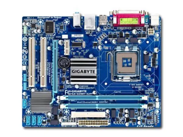 GIGABYTE Main Board Desktop INTEL iG41 (S775,DDR3,VGA,SATA II,LAN,USB 2.0) mATX Box ( GA-G41MT-S2PT ) 